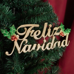 Letrero Feliz Navidad