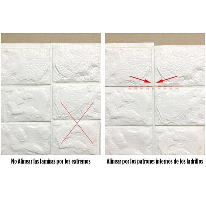Panel Adhesivo 3D para Pared