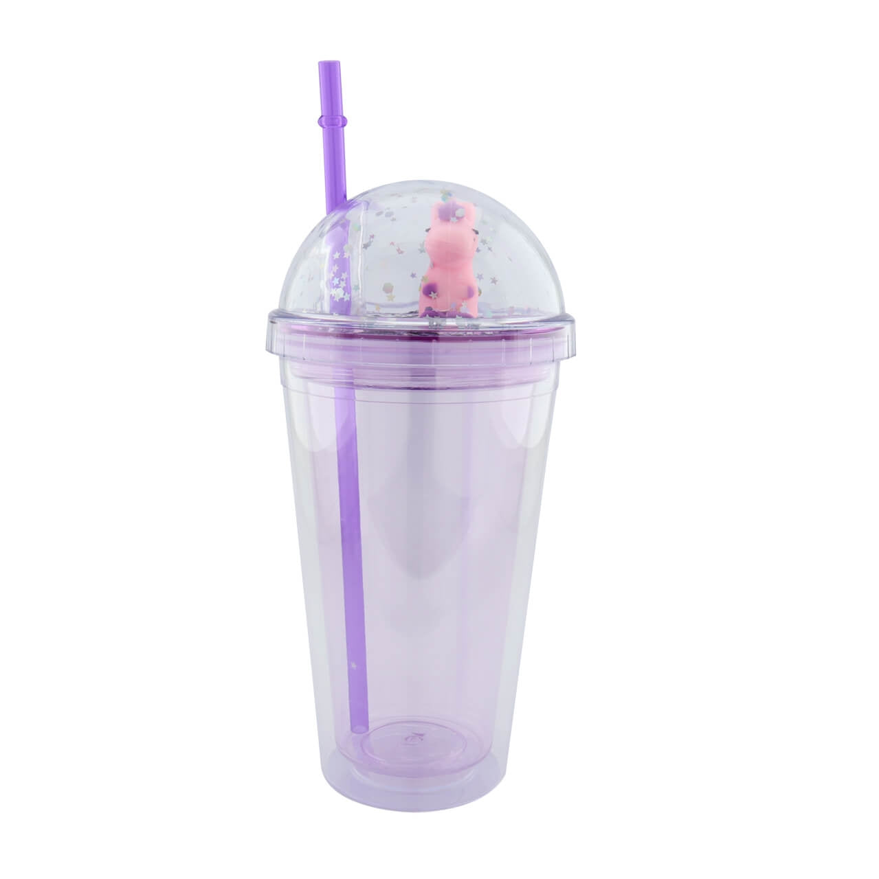 Vaso Gliter Unicornio