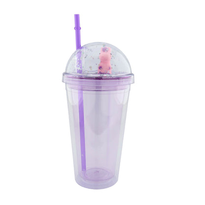 Vaso Gliter Unicornio