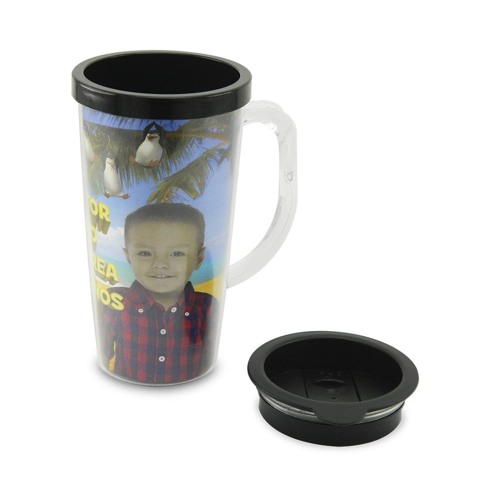 Vaso Viajero Etiqueta