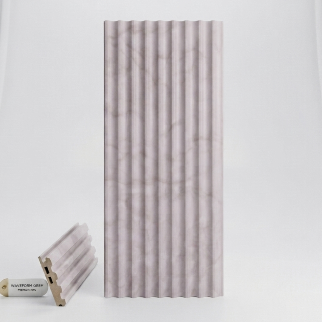 Panel Pared WPC Ondas Marmolizado