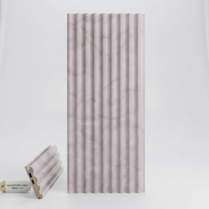 Panel Pared WPC Ondas Marmolizado