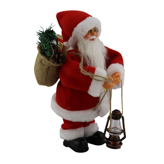 Papa Noel Movimiento Con Regalos