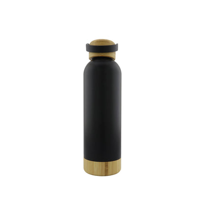 Termo Metal Bambú 2