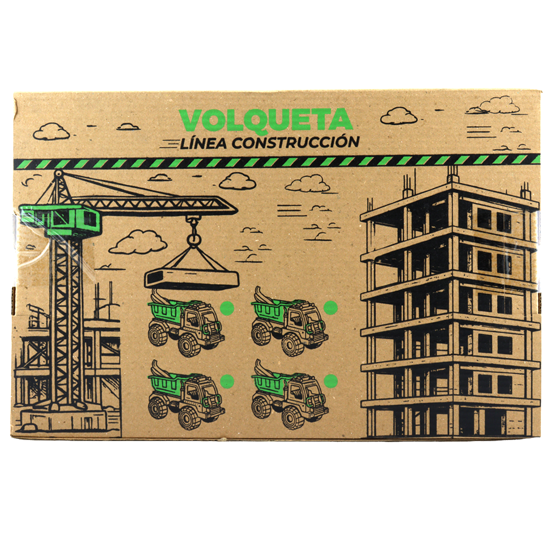 Volqueta con Figuras Grande
