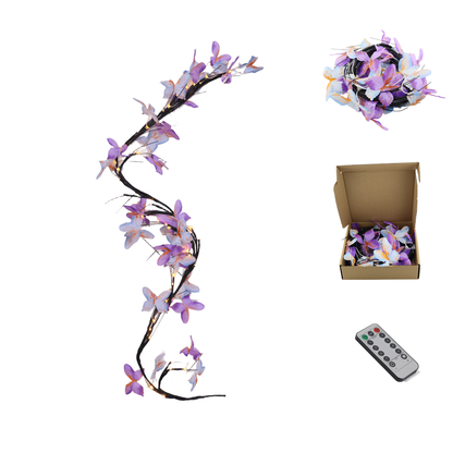Adorno Floral Con Luz