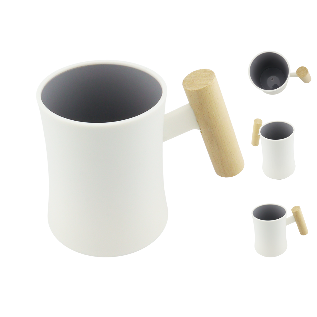 Mug Manija en Madera