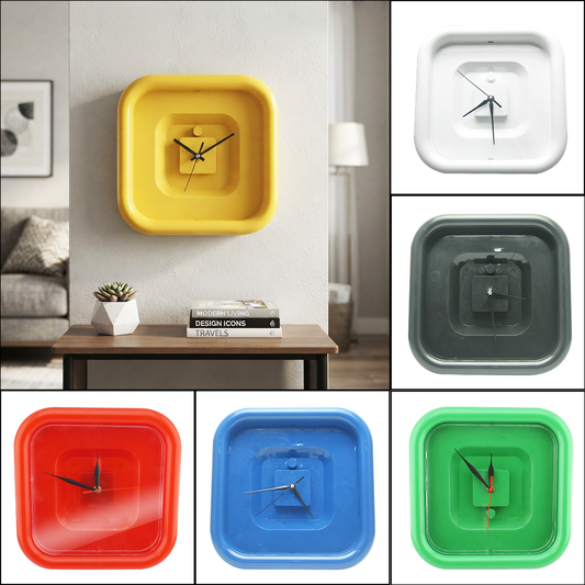 Reloj De Pared Cuadrado